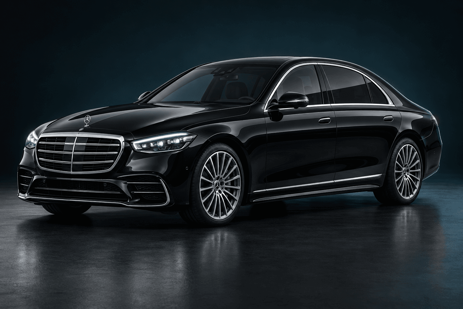 Mercedes S-Class vehicle image 1 of 5