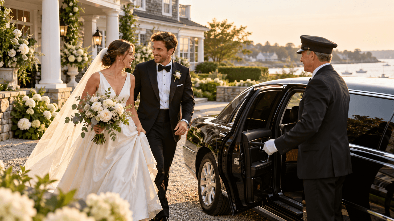 Wedding Chauffeur with BDS Luxury Limo
